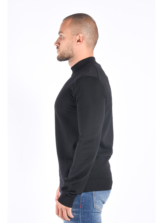 Hugo Boss FW23 - San Matteo Turtleneck - Black