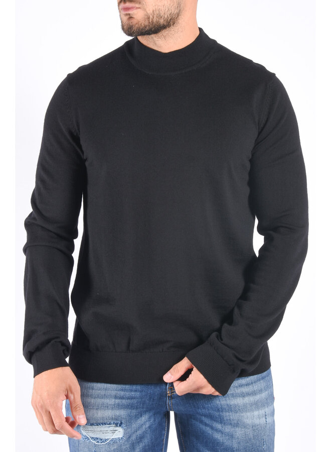 Hugo Boss FW23 - San Matteo Turtleneck - Black