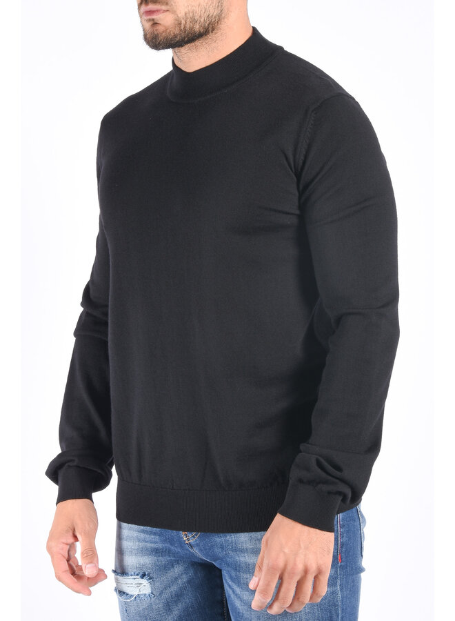 Hugo Boss FW23 - San Matteo Turtleneck - Black