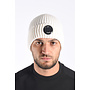 CP Company - Merinowool Lens Beanie - White