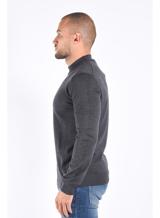 Hugo Boss FW23 - San Matteo Turtleneck - Dark Grey