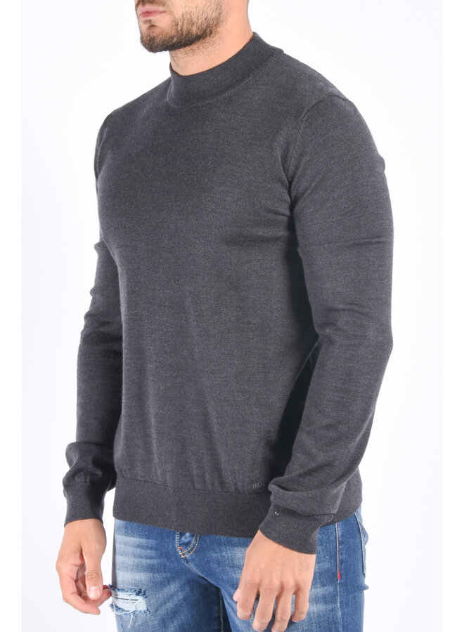 Hugo Boss FW23 - San Matteo Turtleneck - Dark Grey