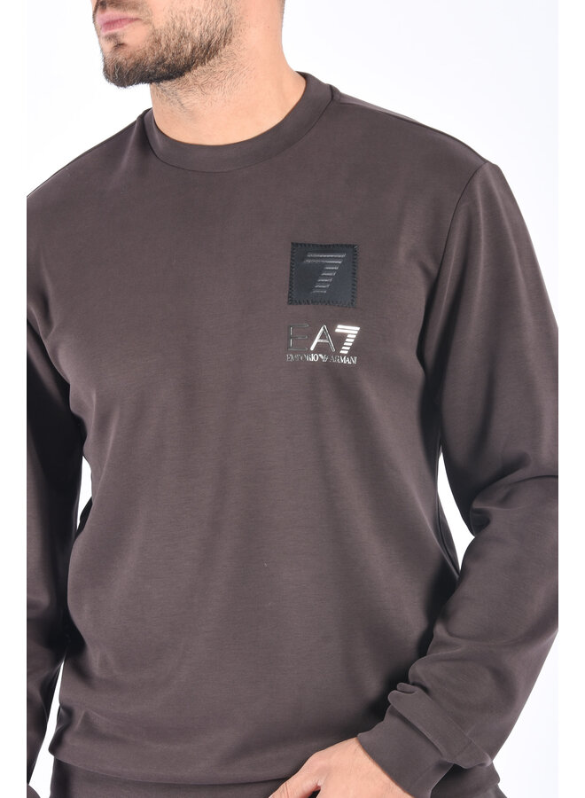 EA7 FW23 - Sweater 6RPM26 - Ganache