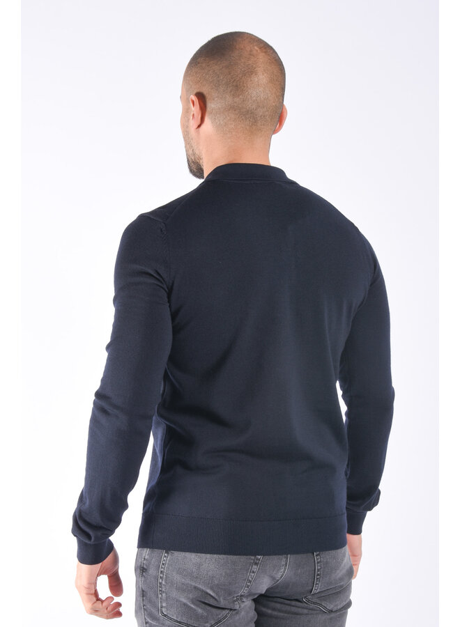 Hugo Boss FW23 - San Pepe-M Longsleeve Polo - Navy