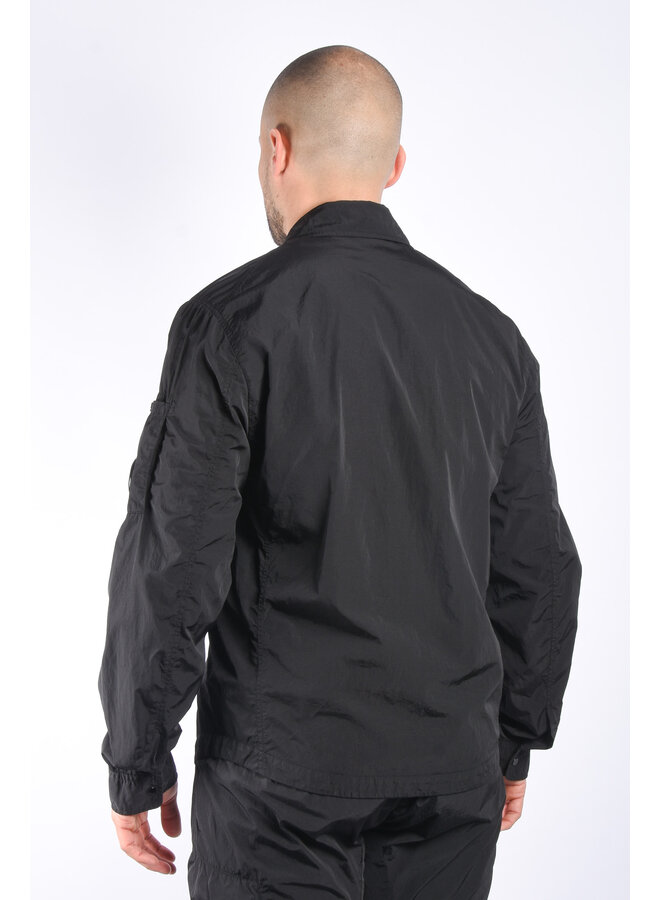 CP Company SS24 - Chrome-R Overshirt - Black