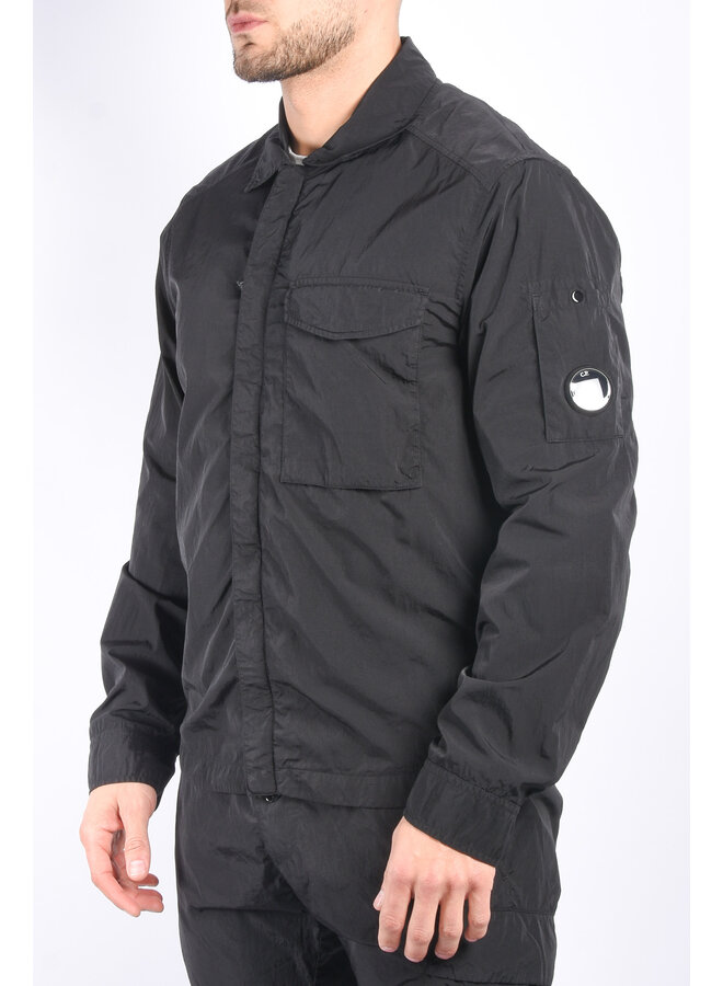 CP Company SS24 - Chrome-R Overshirt - Black