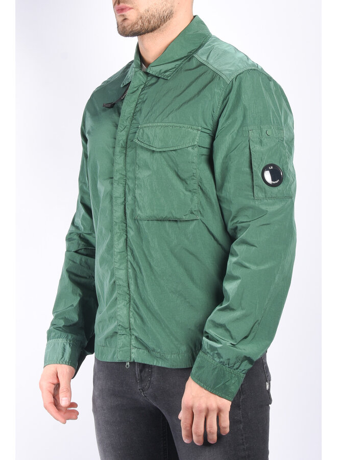 CP Company SS24 - Chrome-R Overshirt - Duck Green