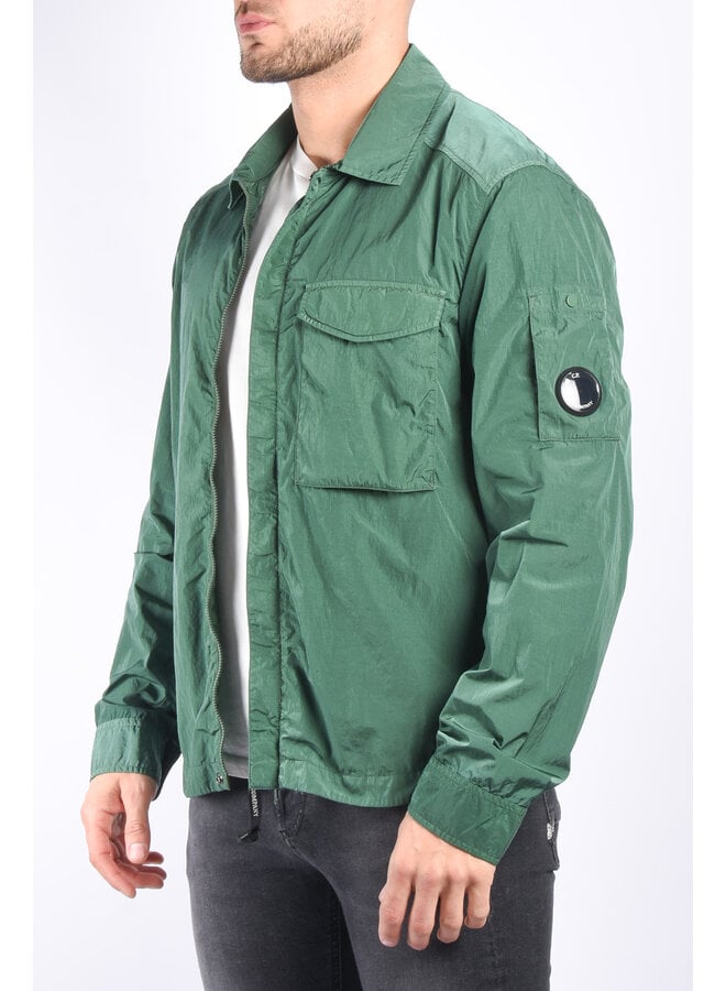 CP Company SS24 - Chrome-R Overshirt - Duck Green