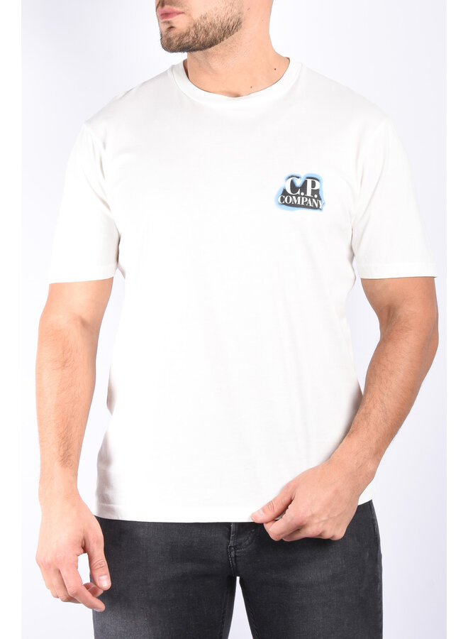 CP Company SS24 - Artisanal British Sailor T-Shirt  - Gauze White