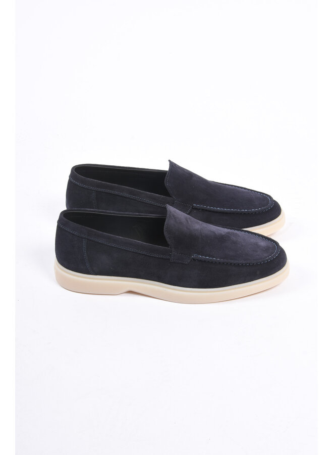 Mason Garments SS24 - Amalfi Loafer 10D - Dark Blue