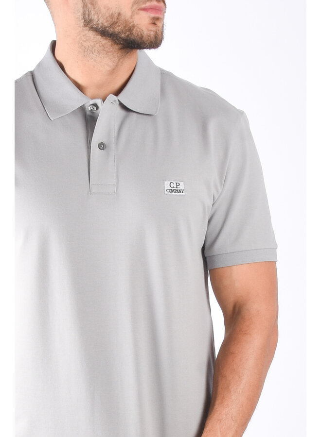 CP Company SS24 - Stretch Piquet Regular Polo - Drizzle