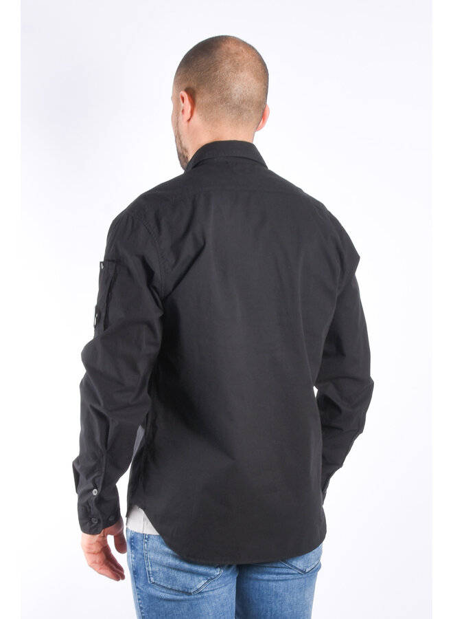 CP Company SS24 - Gabardine shirt - Black