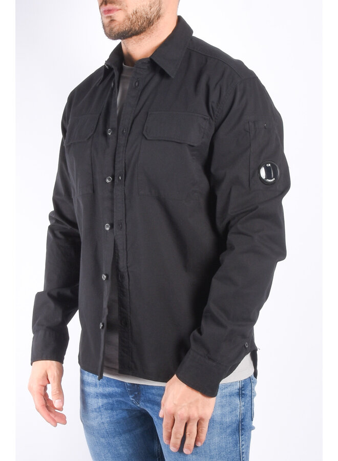 CP Company SS24 - Gabardine shirt - Black