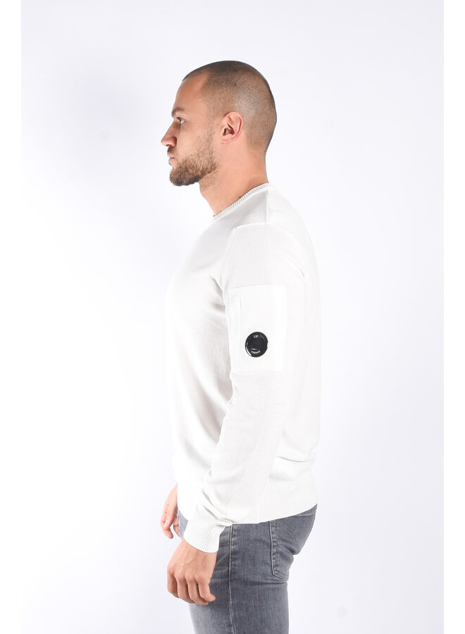 CP Company SS24 - Cotton Crepe Knit - Gauze White