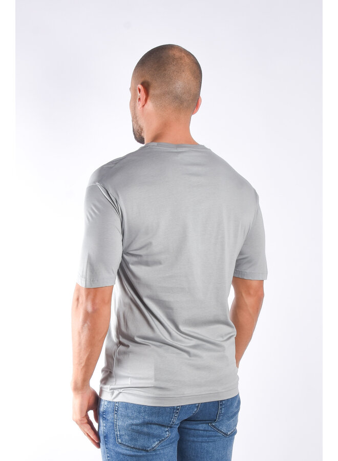 Drykorn SS24 - T-Shirt Gilberd - Light Blue / Grey