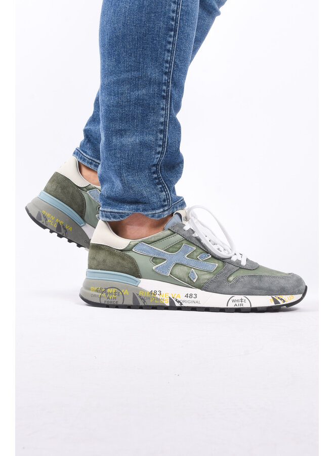 Premiata SS24 - Mick 6617 - Green / Blue