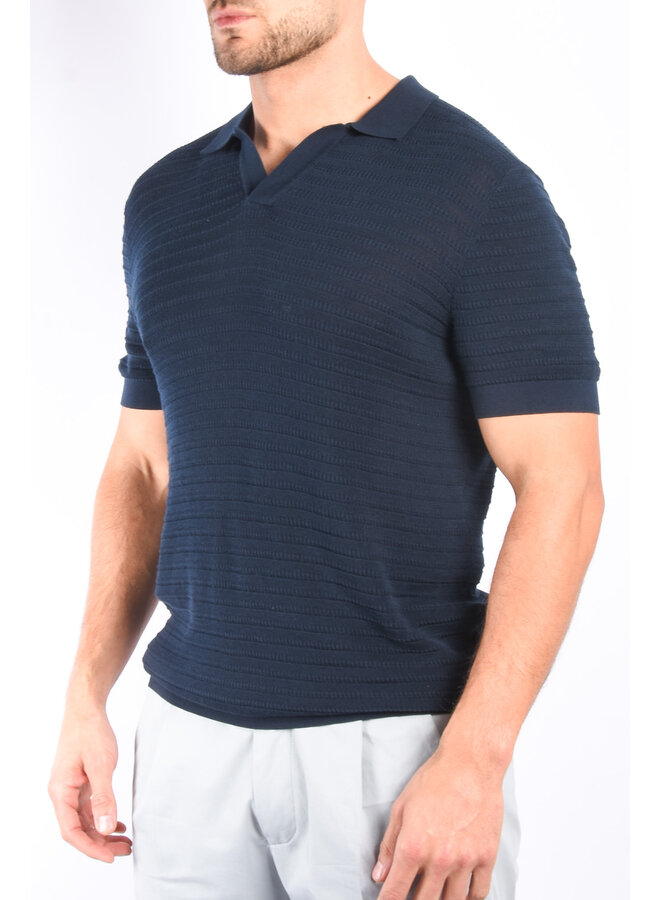 Drykorn SS24 - Polo Shirt Braian - Navy Blue