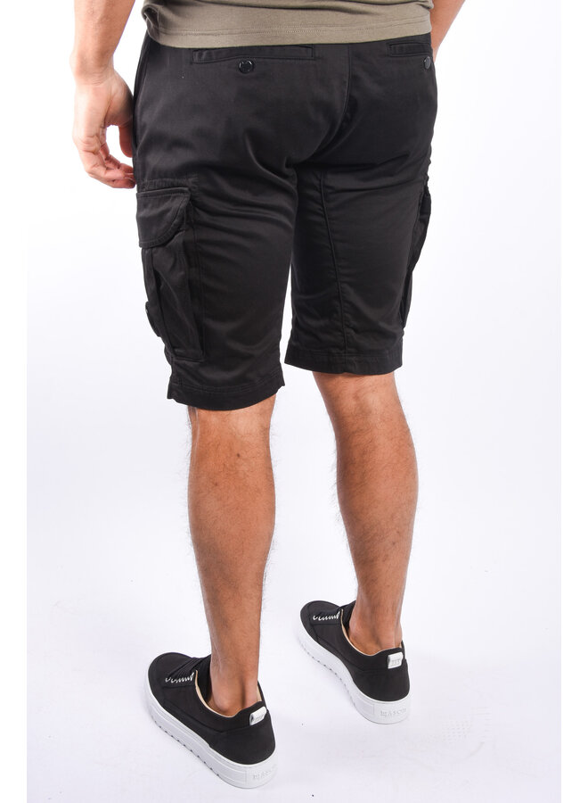 CP Company SS24 - Cargo Stretch Sateen Shorts - Black