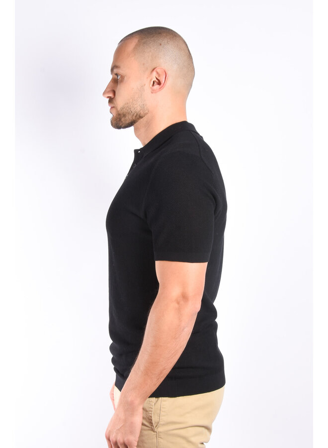 Drykorn SS24 - Polo Triton - Black