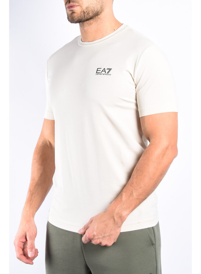 EA7 SS24 - T-Shirt 8NPT52 - Rainy Day / Beige