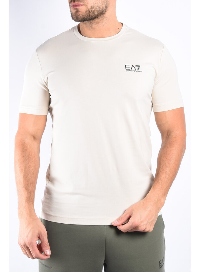 EA7 SS24 - T-Shirt 8NPT52 - Rainy Day / Beige