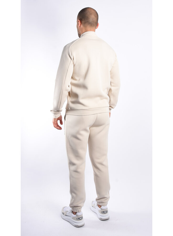 EA7 SS24 - Tracksuit 3DPV11 - Rainy Day /  Beige