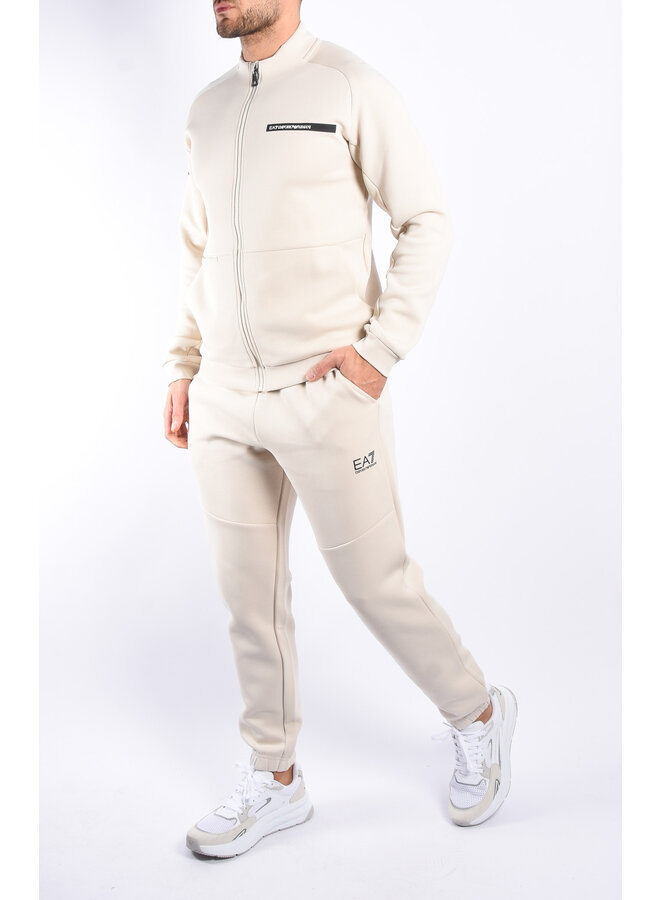 EA7 SS24 - Tracksuit 3DPV11 - Rainy Day /  Beige