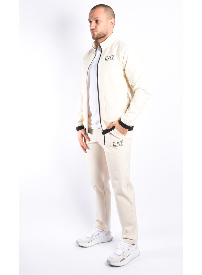 EA7 SS24 - Trouser 3DPP01 - Rainy Day / Beige