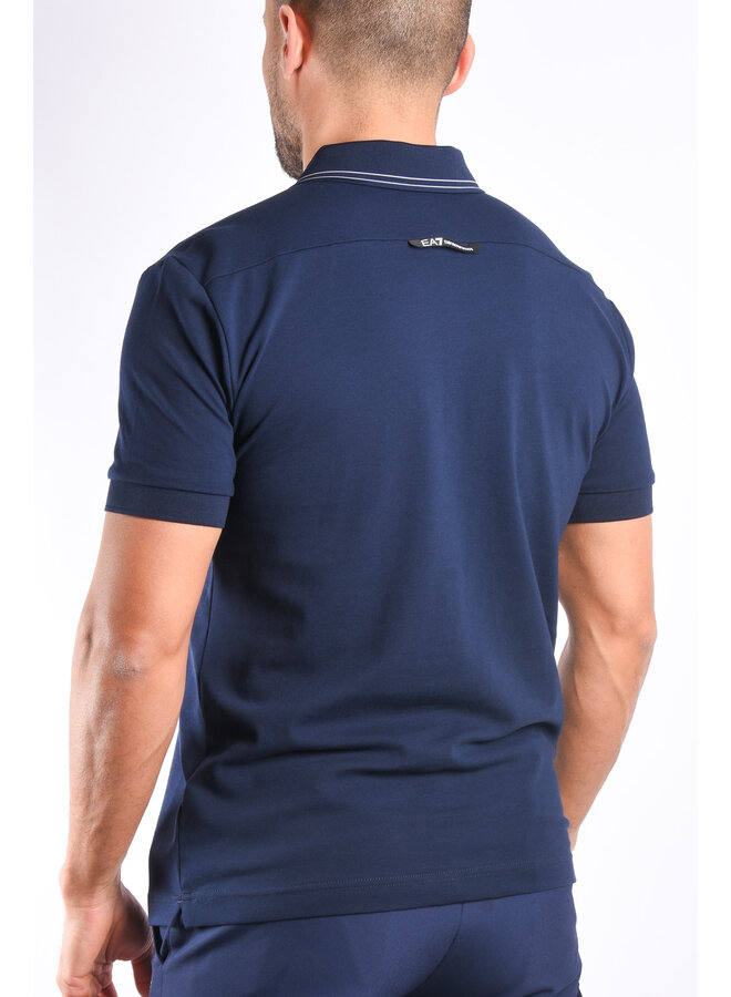 EA7 SS24 - Polo 3DPF25 - Navy Blue