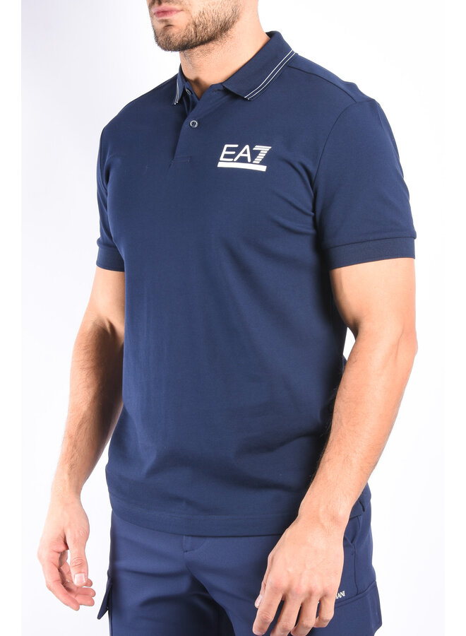 EA7 SS24 - Polo 3DPF25 - Navy Blue