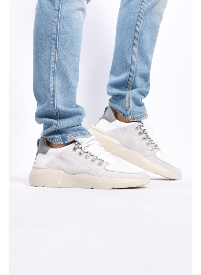 Nubikk - Roque Roman Sneaker - White Combi Grey