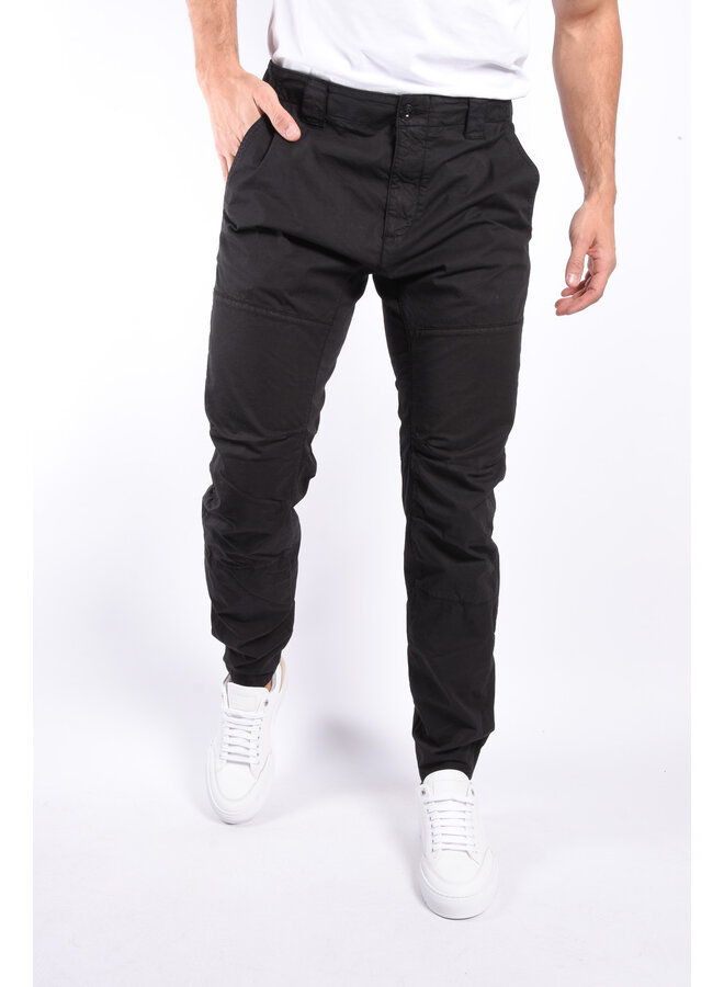 CP Company SS24 - Twill Stretch Ergonomic Pants - Black