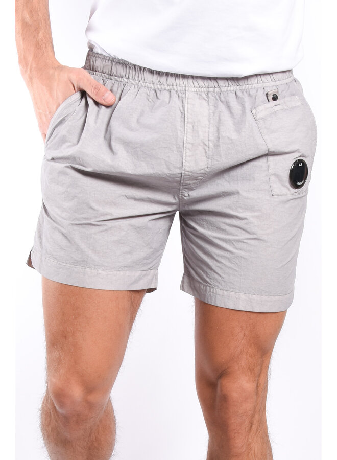 C.P. Company SS24 - Flatt Nylon Utility Swim Shorts - Drizzle