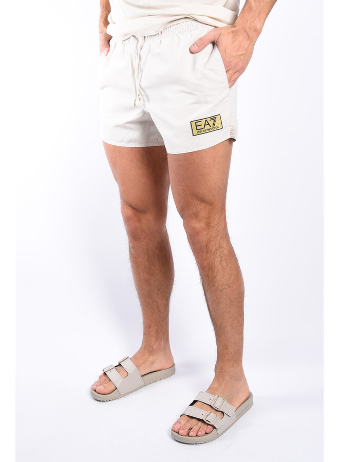 EA7 SS24 - Swim Shorts 902061 - Rainy Day / Beige