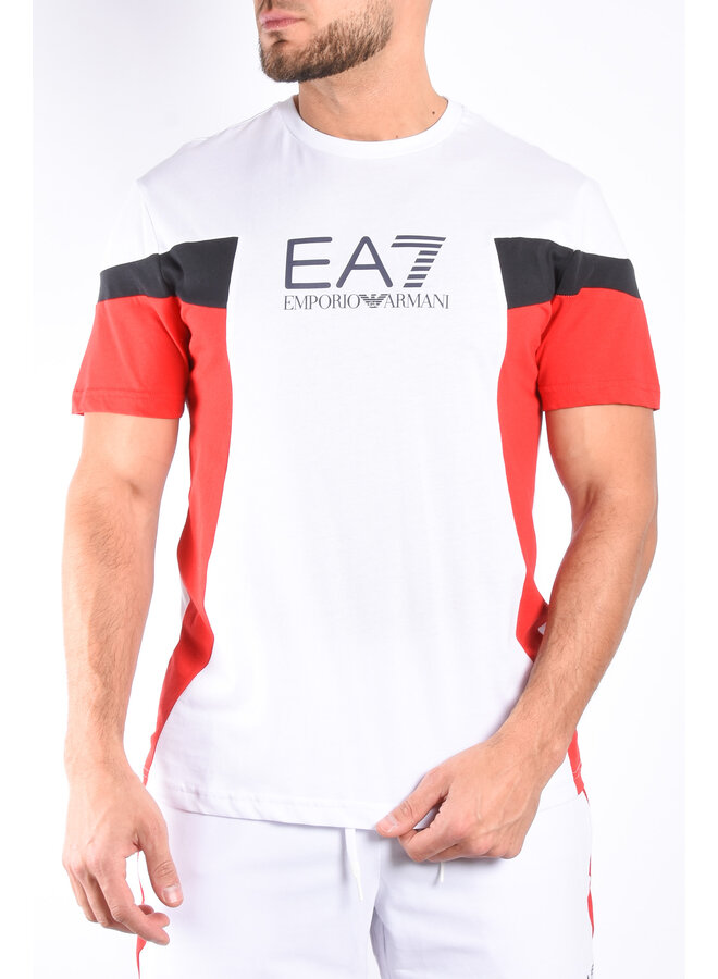 EA7 SS24 - T-Shirt 3DPT10 - White