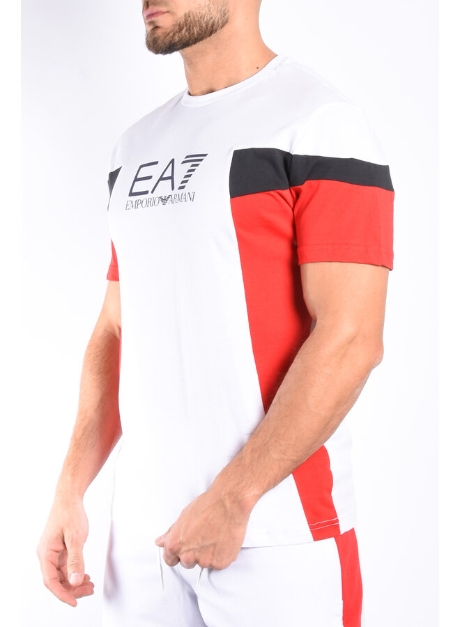 EA7 SS24 - T-Shirt 3DPT10 - White
