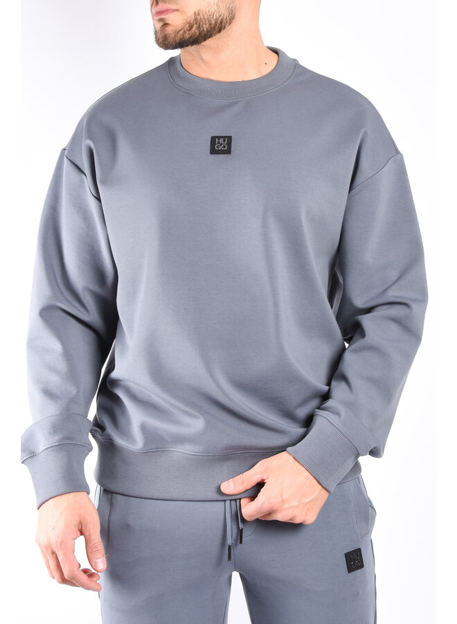 Hugo SU24 - Dettil Sweater - Open Blue