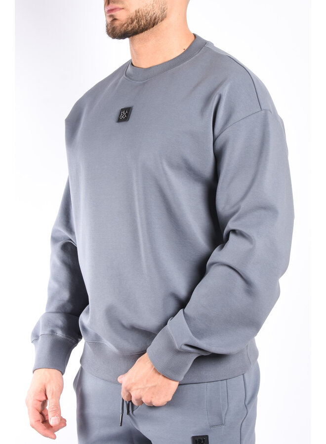 Hugo SU24 - Dettil Sweater - Open Blue