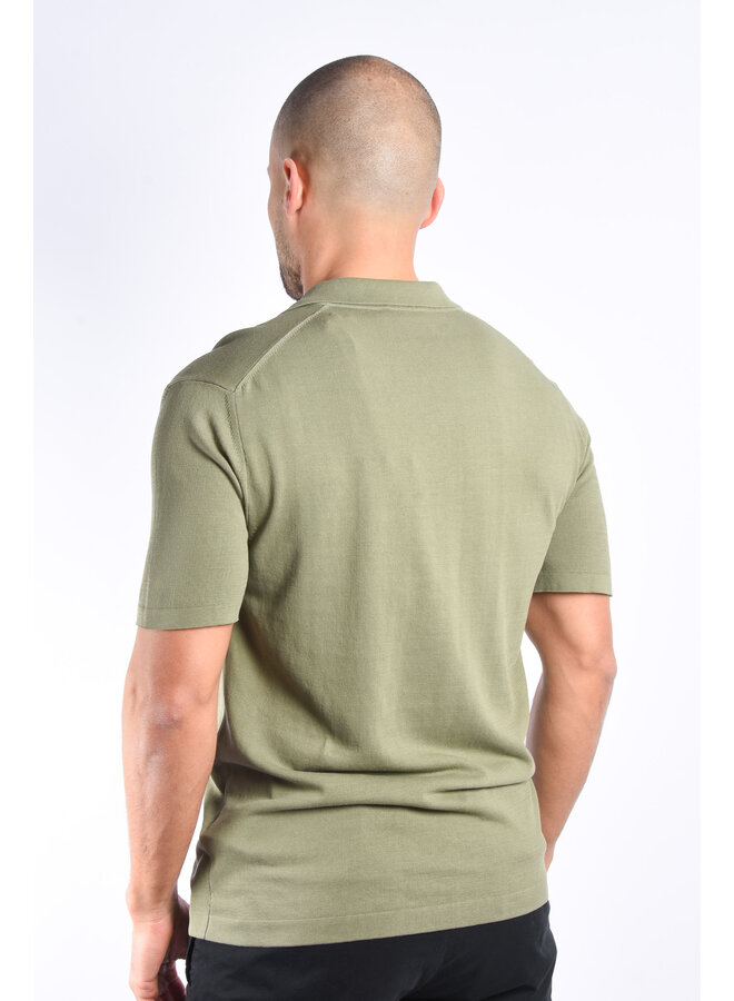 Dondup SS24 - Polo Shirt M00699U - Green