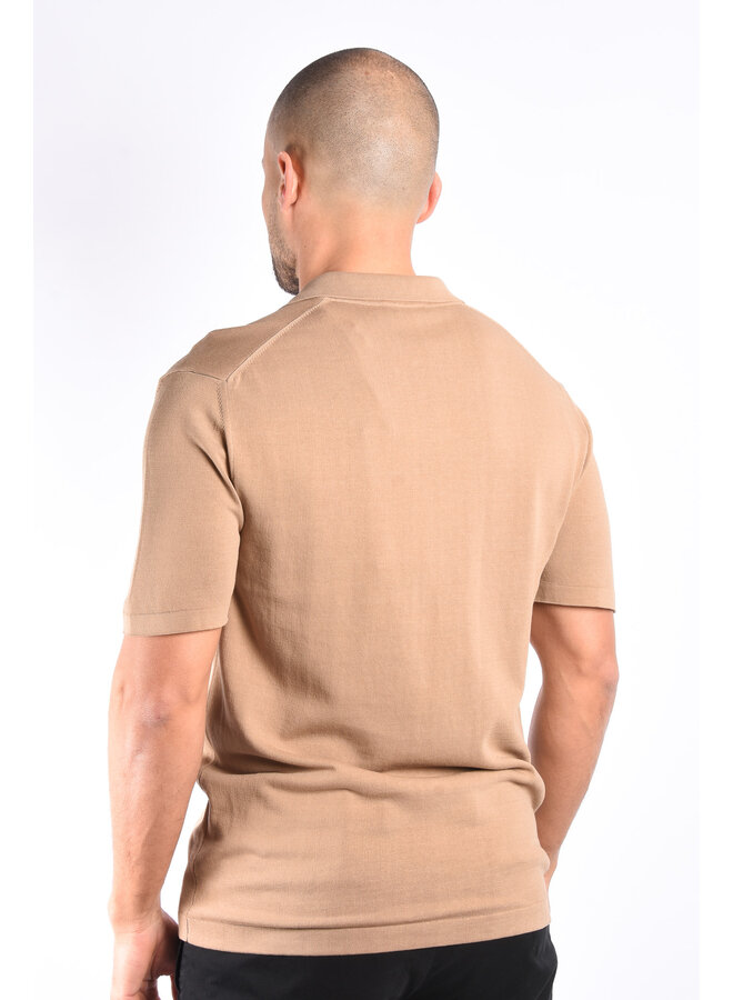 Dondup SS24 - Polo Shirt M00699U - Brown