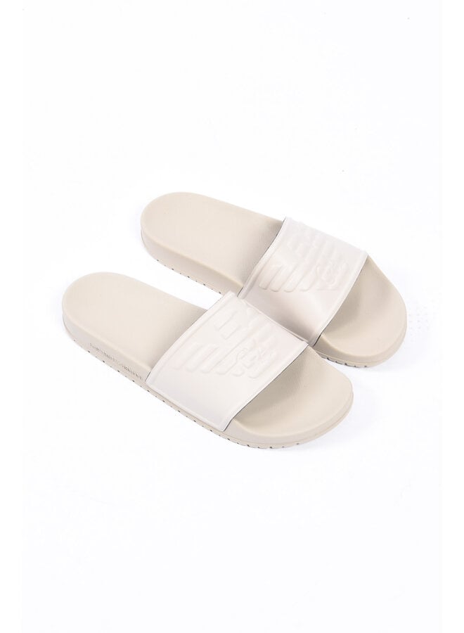 EA7 SS24 - Slippers XVPS08  - Nude