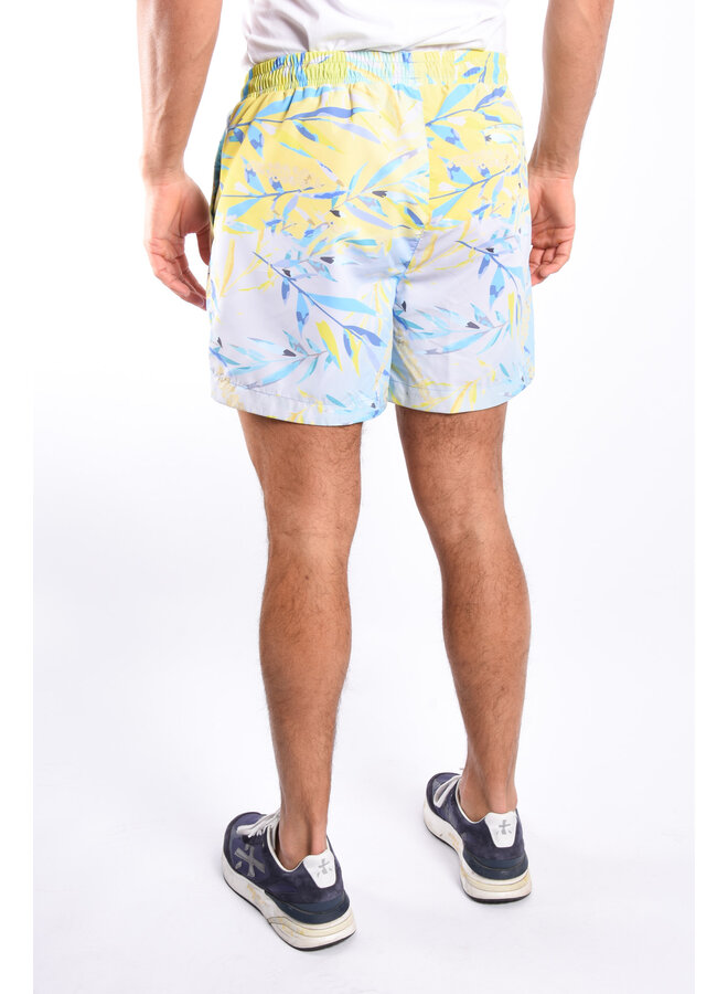 Hugo SU24 - Swim shorts Calala - light/pastel yellow