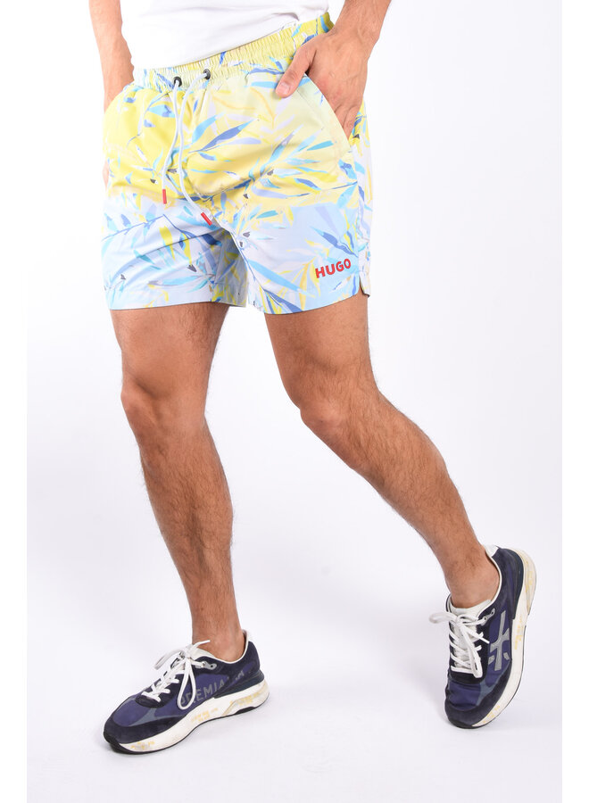 Hugo SU24 - Swim shorts Calala - light/pastel yellow