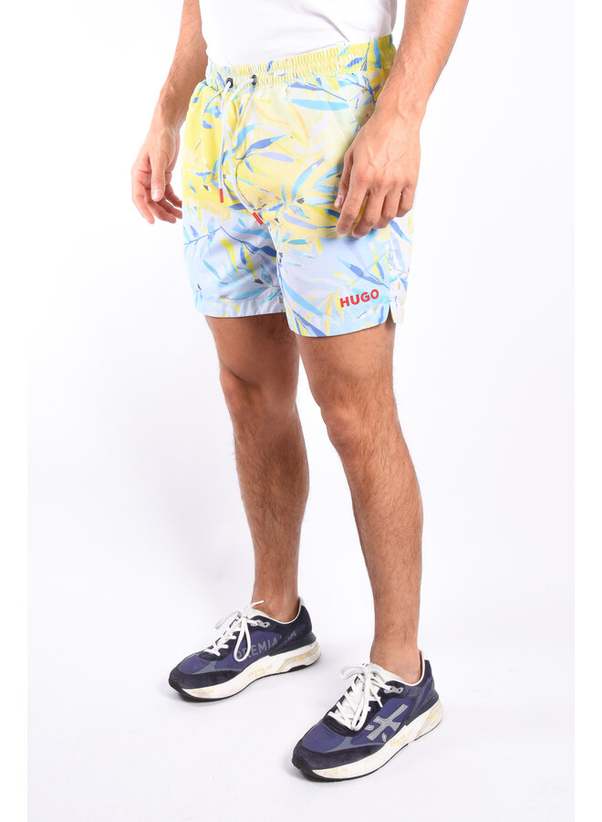 Hugo SU24 - Swim shorts Calala - light/pastel yellow