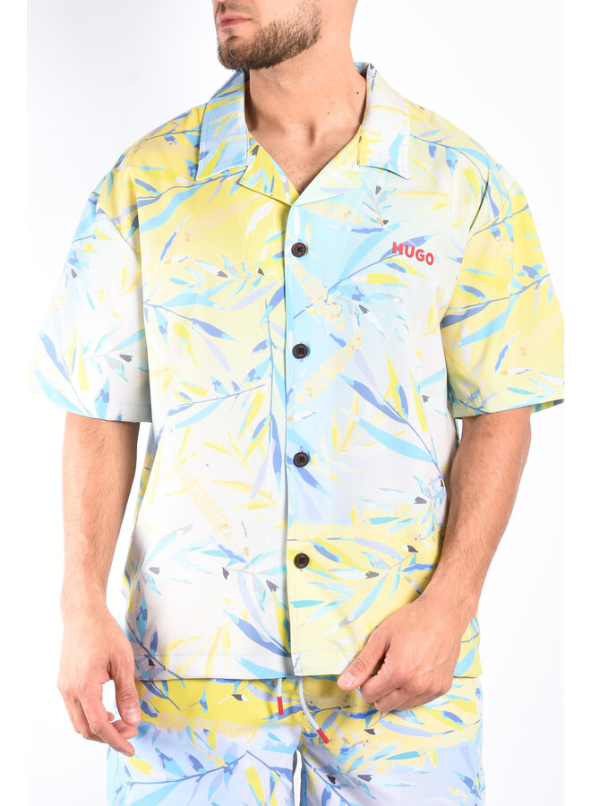 Hugo SU24 - Beach shirt relaxed - light/pastel yellow