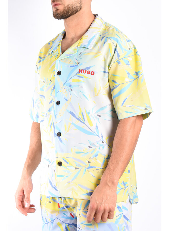 Hugo SU24 - Beach shirt relaxed - light/pastel yellow
