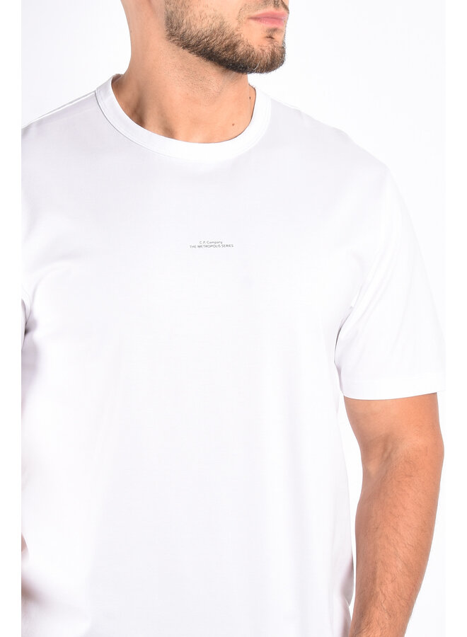 CP Company Metropolis Mercerized T-shirt Basic - White