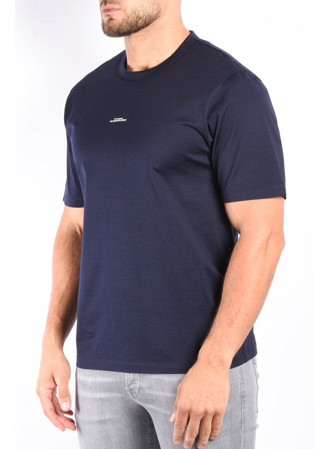 CP Company Metropolis Mercerized T-shirt Basic - Dark Blue