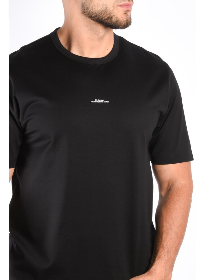 CP Company Metropolis Mercerized T-shirt Basic - Black