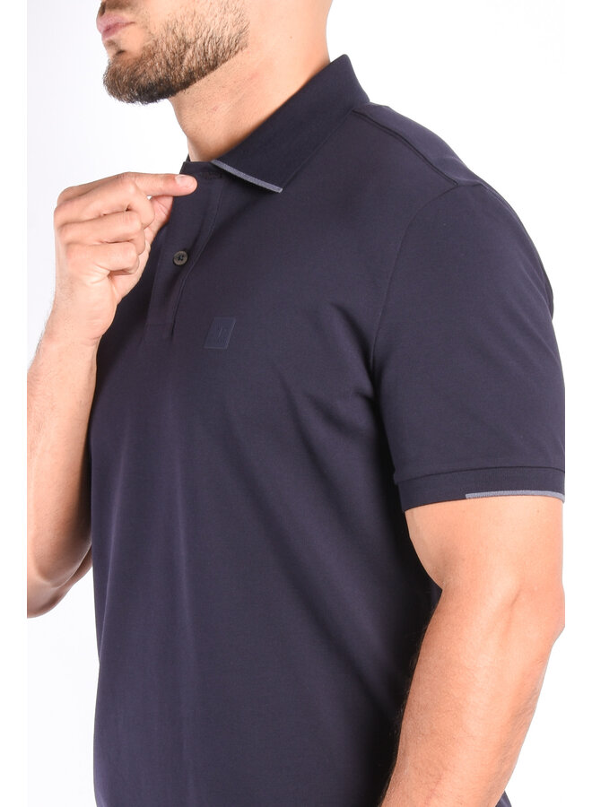 CP Company Metropolis Series - Stretch Polo - Dark Blue